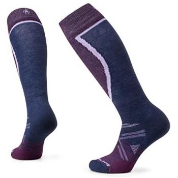 Smartwool Calcetines Largos Full Cushion OTC para Mujer, Púrpura (Purple Iris), Talla M