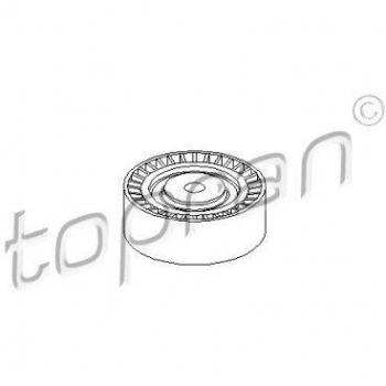 Polea tensora para correa poli V TOPRAN 500 259 compatible con BMW Serie 3 y Serie 5 Berlina y Touring
