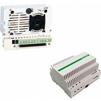 Kit de videoportero Comelit sistema básico de audio y video 2 hilos modelo 9000