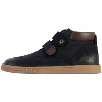 Kickers Tackeasy Children's Boots - Navy Blue