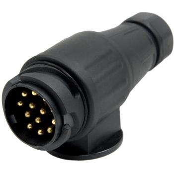 smartspec remolque de 13 pines enchufe Negro 13 poste conector de remolque Remolque final
