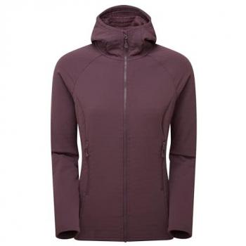 Montane Women's Protium XT Hooded Fleece Jacket - Mulberry