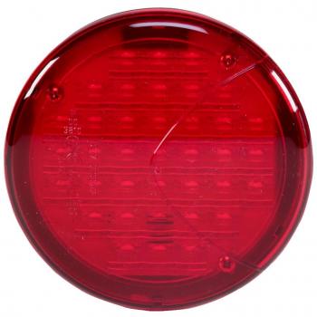 HELLA 2NE 964 169-341 Piloto antiniebla posterior - LED - 24V - montaje exterior - Color de tulipa: rojo - Cable: 500mm - Conector: extremos de cable abiertos - derecha/izquierda