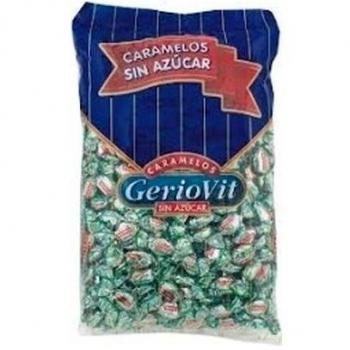 Caramelos Mini Menta Sin Azúcar 1 Kg de Geriovit