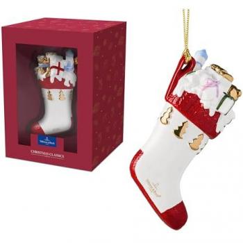 Villeroy & Boch Christmas Classics Stocking Ornament Decor