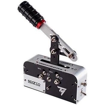 Thrustmaster TSS Handbrake Sparco Mod+ - Freno de mano y cambio sequencial para PS5 / PS4 / Xbox Series X|S / Xbox One / PC - Licencia Oficial Sparco