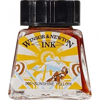 Winsor & Newton Drawing Ink Tinta de Dibujo, Verde
