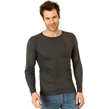 Hombre térmicas para hombre, 1/1 de brazo, manga larga, 17003 antracita X-Large