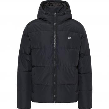 Lee Men's Black Puffer Jacket, Regular Fit, XL