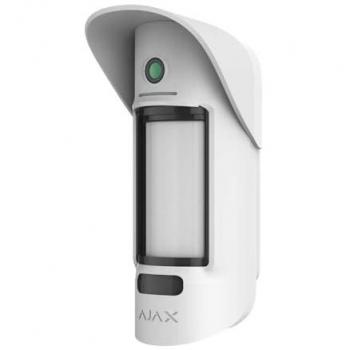 Detector de Movimiento Exterior Inalámbrico con Cámara Ajax MotionCam PhOD Blanco