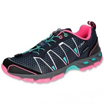 CMP Altak Women's Waterproof Trail Running Shoes Navy/Pink Fluorescent