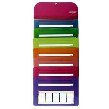 CARPETA GOMAS 7 DPTO PP COLORES SURTIDOS