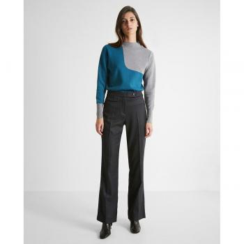 Pantalón de vestir de mujer con nervio central