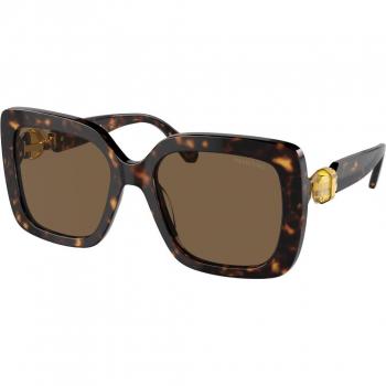 Swarovski SK6001 Women's Sunglasses, Col. 100273, Donna Squadrata, Tortoiseshell, Size 55