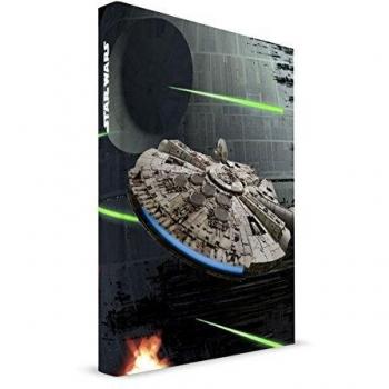 SD Toys SDTSDT89650 - Libreta con luz y sonido con diseño de Halcón Milenario Star Wars