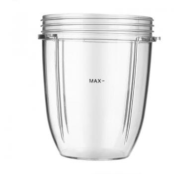 Vaso de Reemplazo Transparente Universal 18/24/32oz para Exprimidor Nutribullet 600W/900W
