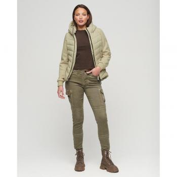 Chaqueta híbrida de mujer acolchada con capucha Storm