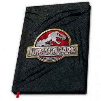 Cuaderno A5 Jurassic Park Garras con diseño de garras, tapa dura, 80 hojas en blanco y detalles gráficos de Jurassic World
