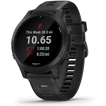 Garmin ELVTE FR945 Reloj de pulsera unisex para adultos, negro, talla única