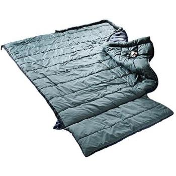 Saco de Dormir Deuter Orbit SQ -5° Unisex Color Ink/Teal con Cremallera Izquierda 200 cm