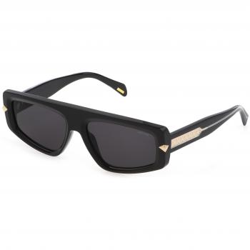 Police Women's Sunglasses SPLF33-570700 Black Acetate UV Protection One Size