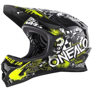 O'Neal Oneal Backflip RL2 Attack Casco Bicicleta, Negro, L