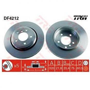 TRW Automotive AfterMarket DF4212 disco de freno