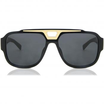 Dolce & Gabbana DG4389F Asian Fit 501/87 Men's Sunglasses Gold 59mm