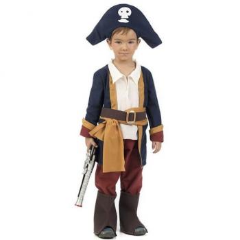 Disfraz de Pirata Azul para niño y bebé