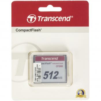 Transcend TS512MCF200I - Memoria Compact Flash de 512 MB