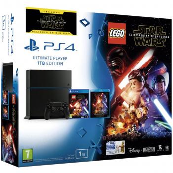 PlayStation 4 - Consola 1 TB + LEGO Star Wars