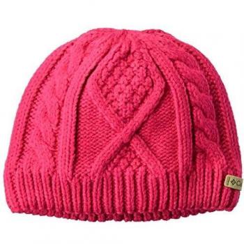 Columbia Youth Cable Cutie Beanie Gorro, Niños, Negro, Talla S/M