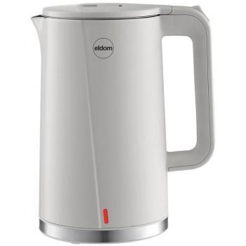 Hervidor eléctrico Eldom C290S Gris de 1,7 litros con potencia de 2200 W - Mejores ofertas