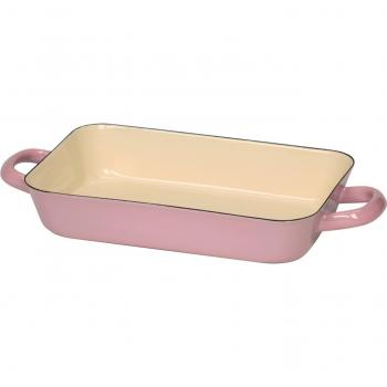 Sartén Pastel de Riess - Cacerola Pequeña y Bandeja para Horno Rosa
