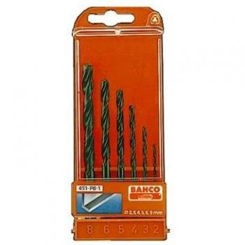 Bahco 451-MB-3 - Juego Brocas Hss 3