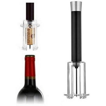 Sacacorchos Vino Profesional, Abridor de Botella Vino de Presión de Aire de Aleación de Aluminio