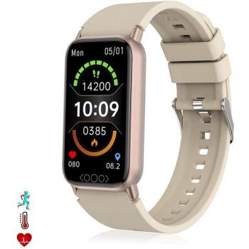Brazalete inteligente DAM TK72 con monitorización de salud completa
