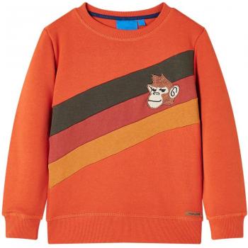 Sudadera infantil naranja 116