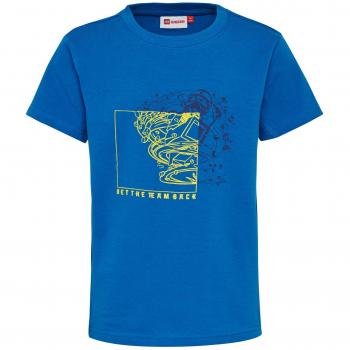 LEGO Wear Boy Tiger 329-T-shirt, Camiseta para Niños, Azul