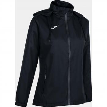 Joma Trivor Women's Black Windbreaker Jacket