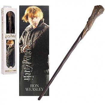 Varita Mágica de 30cm de Ron Weasley con Marca Páginas - Colección Harry Potter