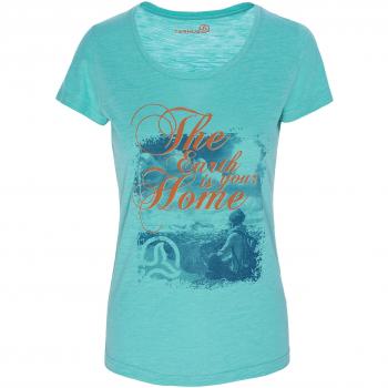 Ternua Tabia Camiseta, Mujer, Medium Jade, M