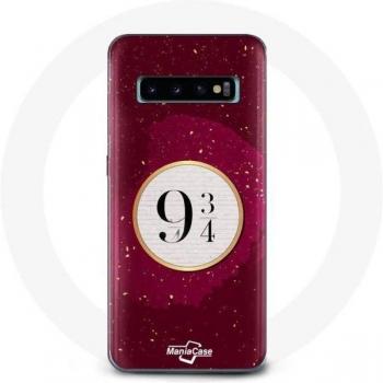Funda Rígida Harry Potter para Samsung Galaxy S10 Edge - Vía 9¾ - Protección Roja