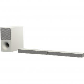 Sony HT-CT291 - Barra de Sonido 2.1 Canales con Subwoofer Inalámbrico, S-Force Pro Front Surround, Bluetooth, 300W en Blanco y Crema