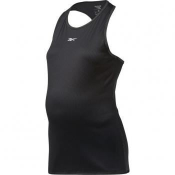 Camiseta de Tirantes Mujer Reebok Studio Maternity Restorative Negro