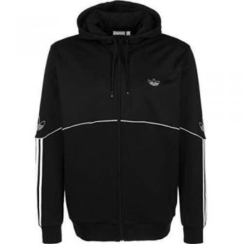 adidas Outline FZ Ft Sudadera, Hombre, Black, L