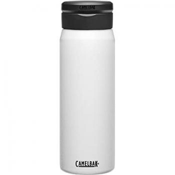 CamelBak Fit Cap 750ml Vacuum Insulated Stainless Steel Water Bottle - White