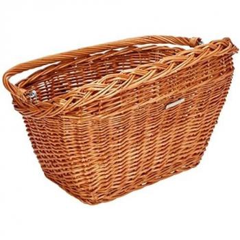 Basil Cestino da Bicicletta Dublino, Varnished Natural, Taglia Unica, 15008