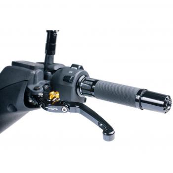 PUIG - 5879N : Puños aluminio HI-TECH racing goma moto 22mm