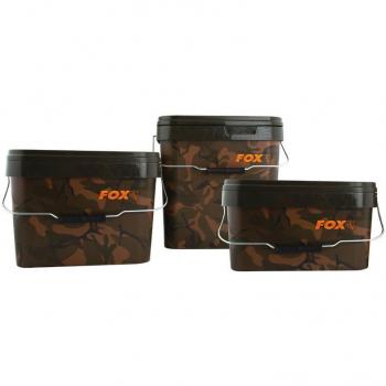 Cubo cuadrado Fox Camo de 5 litros